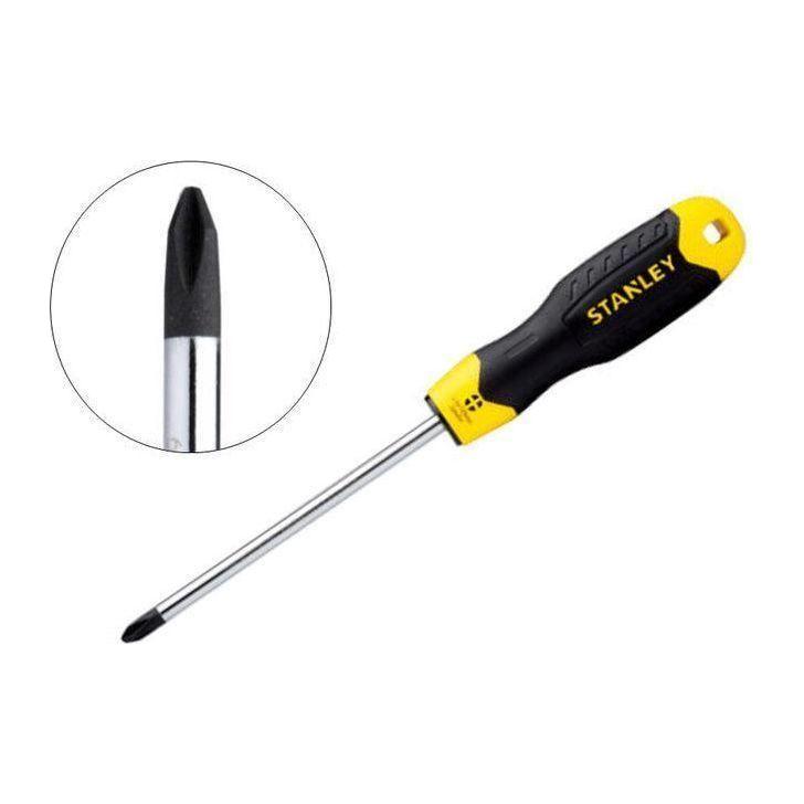 Stanley Cushion Grip Philips Screwdriver (+) - KHM Megatools Corp. Stanley Cushion Grip Philips Screwdriver (+) - KHM Megatools Corp.